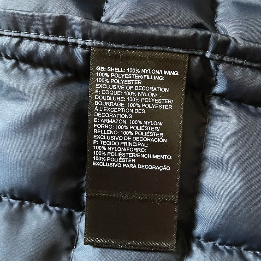 The North Face Men’s ThermoBall Eco Hoodie Jacket In Urban Navy Matte - Picture 7 of 9